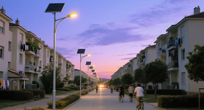 solar street lights